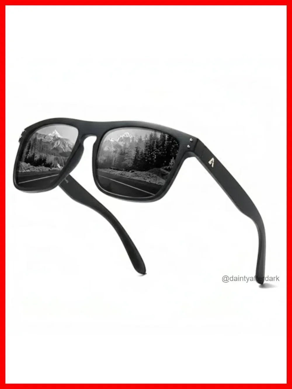 Oversized Square Polarized TAC Lens Sunglasses for Men UV400